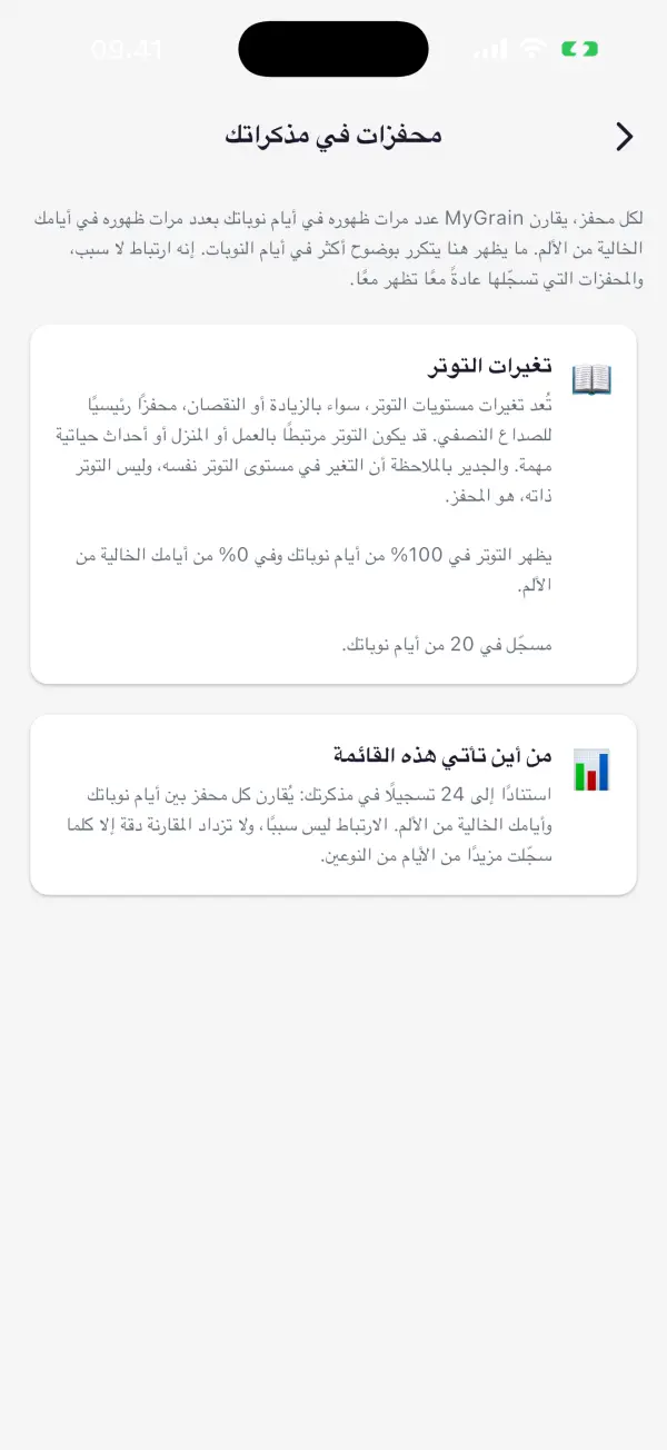 ما يقدّمه لك MyGrain