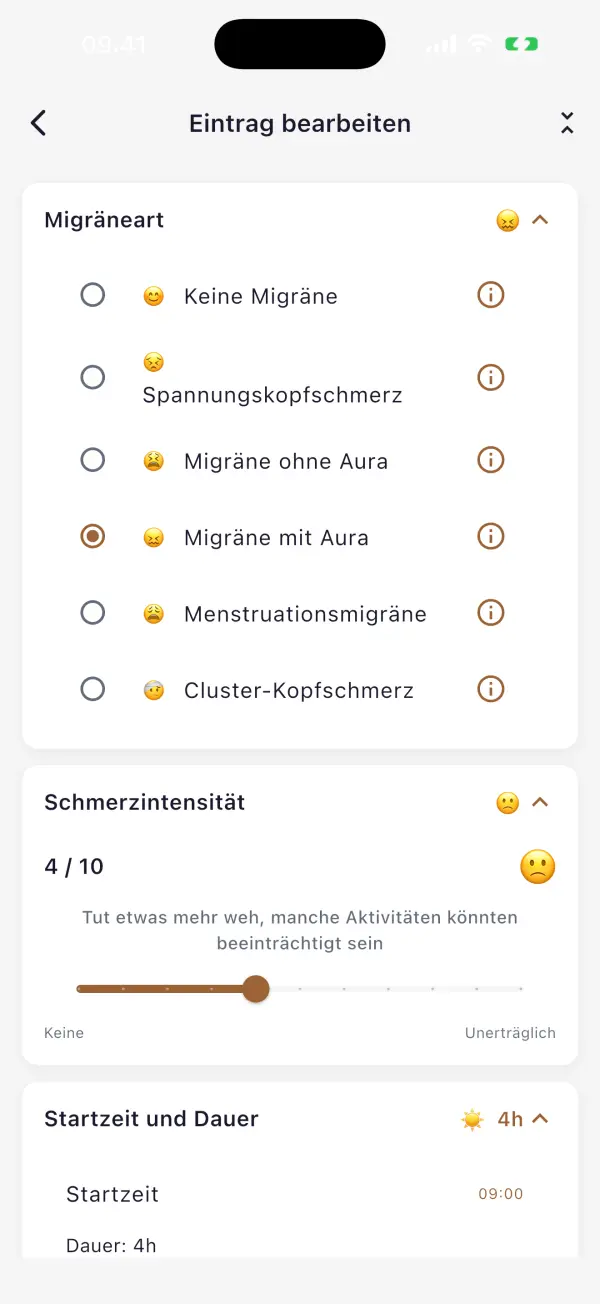 Eine Episode in Sekunden erfassen
