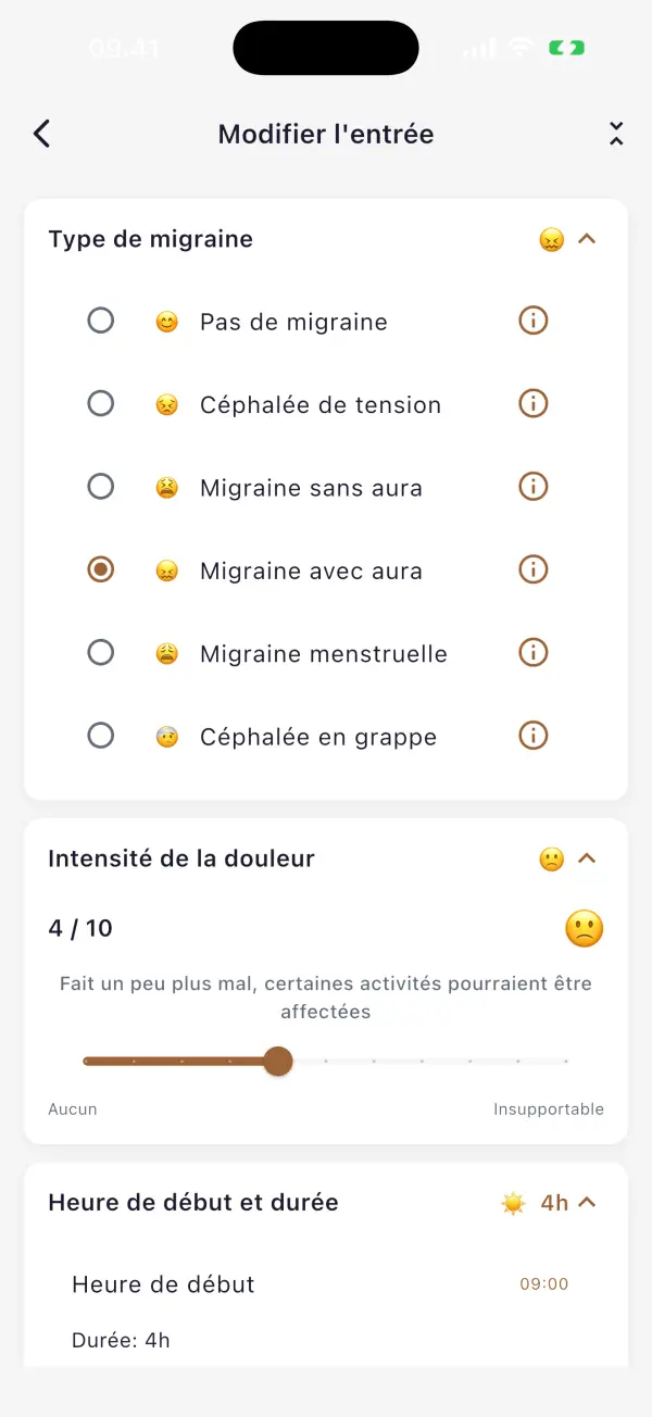 Enregistrez une crise en quelques secondes