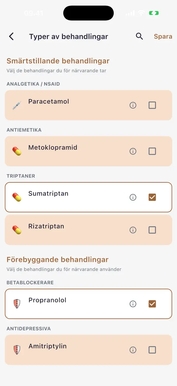 Håll koll på din behandling