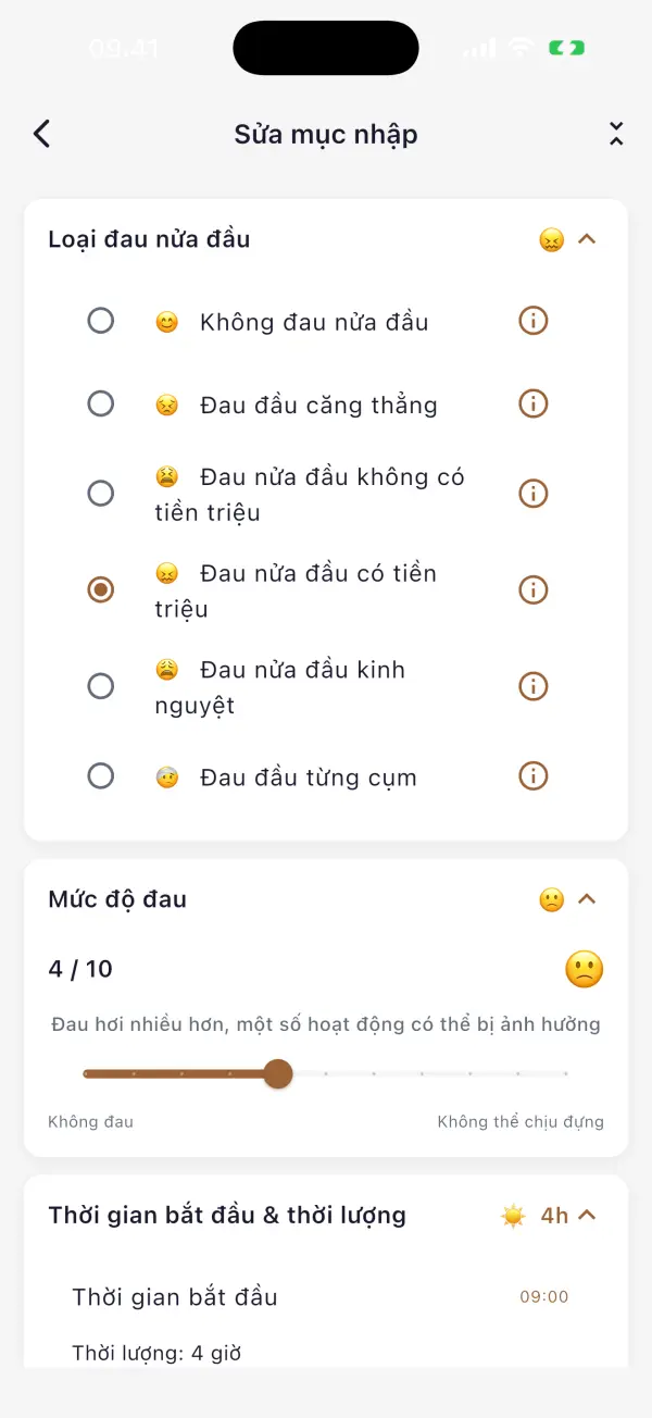 Ghi lại một cơn đau chỉ trong vài giây